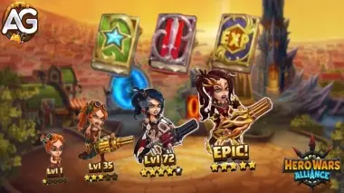 Reforço de Evolução Hero Wars